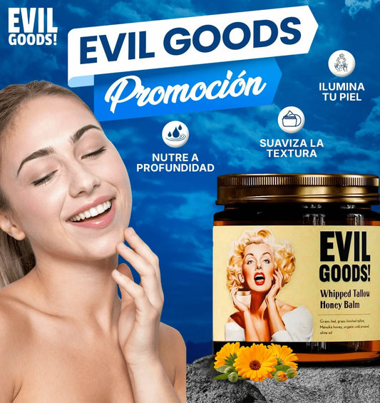 EVIL GOODS ORIGINAL - Bálsamo de miel y sebo de res 100% ORIGINAL